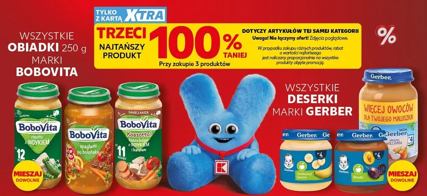 Obiadek BoboVita risotto z indykiem promocja w Kaufland