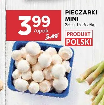 Pieczarki mini promocja w Stokrotka