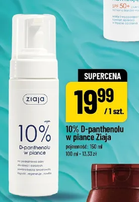 Pianka 10% D-panthenolu Ziaja promocja w POLOmarket