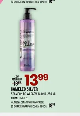 Szampon do włosów blond Cameleo Silver promocja w Drogerie Natura