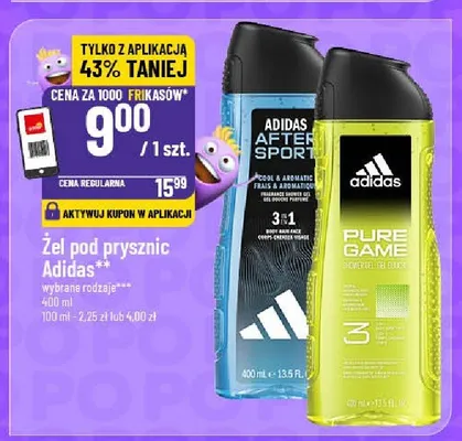 Żel pod prysznic Pure Game promocja w POLOmarket