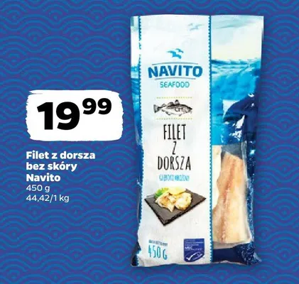 Filet z dorsza bez skóry promocja w Netto