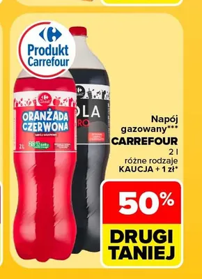 Napój gazowany Cola Carrefour promocja w Carrefour