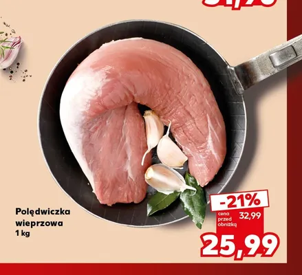 Polędwiczka wieprzowa promocja w Kaufland