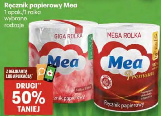 Ręcznik papierowy, wybrane rodzaje promocja w Delikatesy Centrum