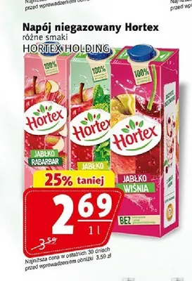 Napój niegazowany Hortex Jabłko Wiśnia promocja w Prim Market