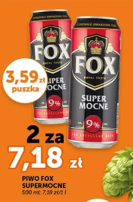 Piwo Super Mocne promocja w Euro Sklep