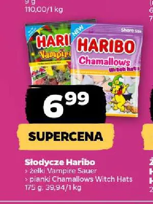 Pianki Haribo Chamallows Witch Hats promocja w Netto
