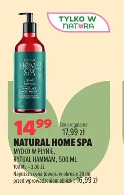 Mydło w płynie Rytuał Hammam Natural Home Spa promocja w Drogerie Natura