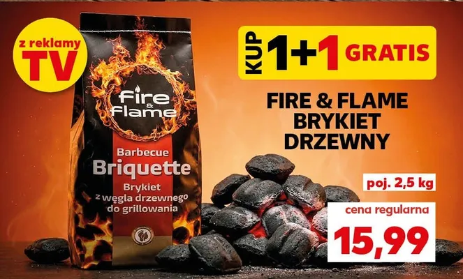 Brykiet drzewny promocja w Kaufland