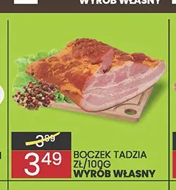 Boczek Tadzia Wyrób Własny promocja w Wafelek