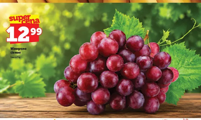 Winogrono ciemne promocja w TOPAZ