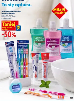 Szczoteczki do zębów Dentalux Classic 4-pak promocja w Lidl
