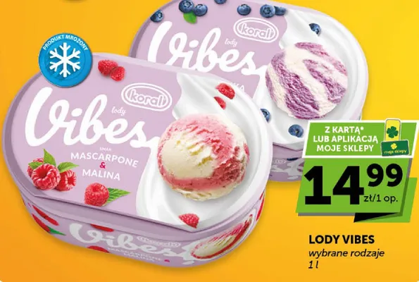 Lody Vibes Mascarpone & Malina promocja w ABC
