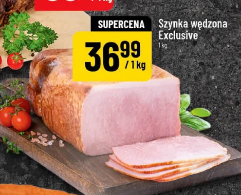 Szynka wędzona Exclusive promocja w POLOmarket