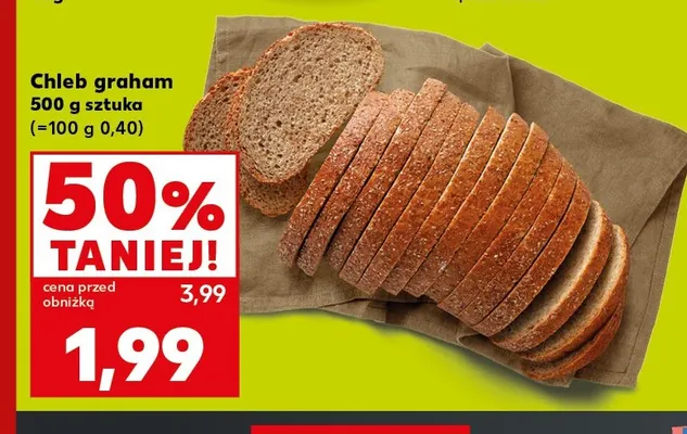 Chleb graham promocja w Kaufland