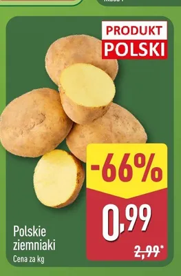 Ziemniaki polskie promocja w Aldi