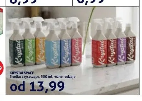 Środki czyszczące Krystalspace promocja w Blue Stop