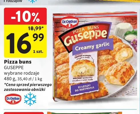 Pizza buns Dr. Oetker Guseppe promocja w Intermarche