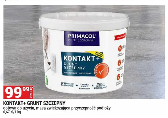 Grunt szczepny Kontakt+ Primacol Professional promocja w Merkury Market