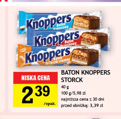 Baton Knoppers orzechowy promocja w Gram Market