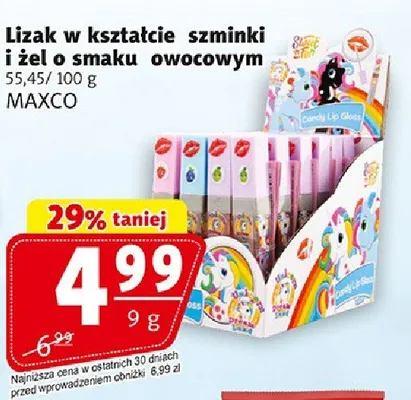 Lizak w kształcie szminki Bag o smaku owocowym promocja w Prim Market