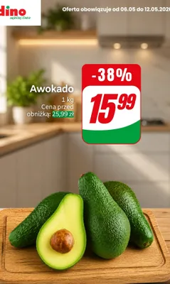 Awokado promocja w Dino