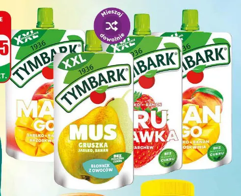 Mus Tymbark Mango promocja w Dino