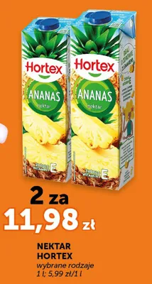 Nektar ananas wybrane rodzaje promocja w ABC