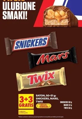 Baton Snickers promocja w Biedronka