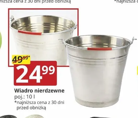 Wiadro nierdzewne promocja w Prymus AGD