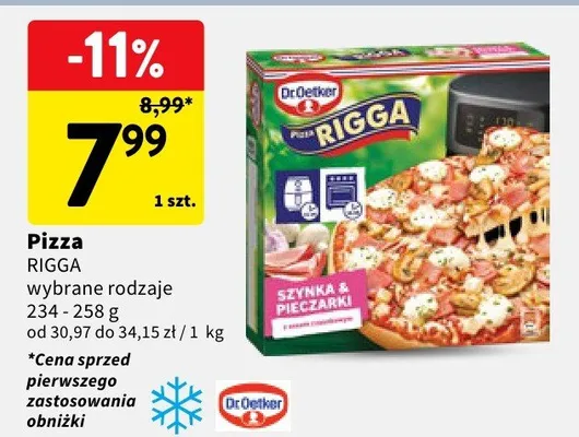 Pizza Rigga Dr.Oetker promocja w Intermarche