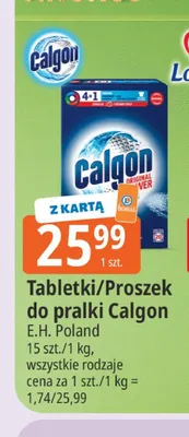 Tabletki do pralki Calgon Original promocja w Leclerc
