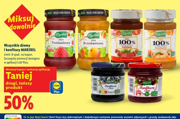 Konfitura borówka promocja w Lidl