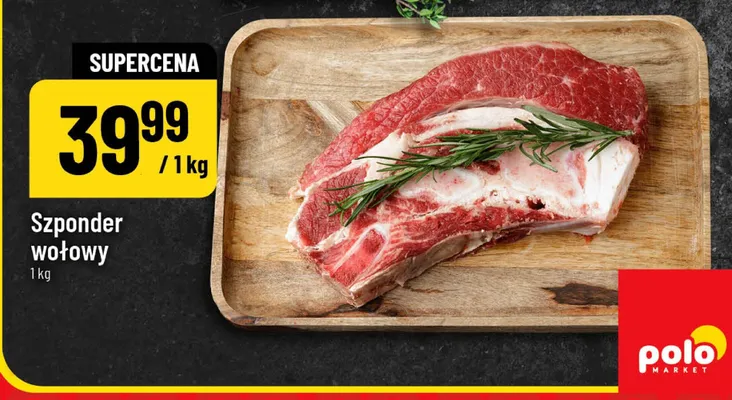 Szponder wołowy promocja w POLOmarket