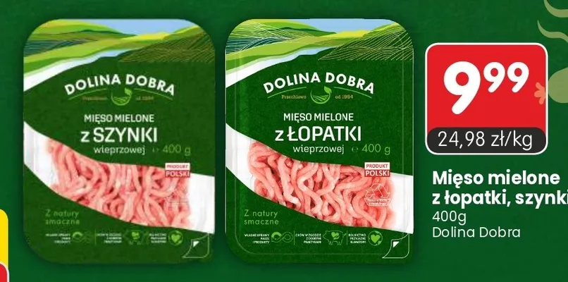 Mięso mielone z szynki Dolina Dobra promocja w Market Point