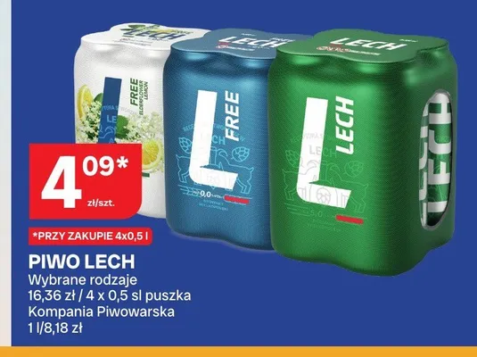 Piwo Lech promocja w Chorten