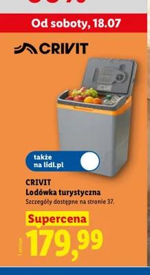 Lodówka turystyczna Crivit promocja w Lidl