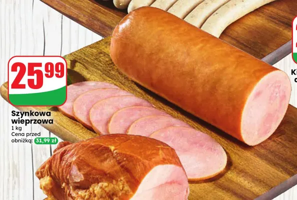 Szynkowa wieprzowa Agro Rydzyna promocja w Dino