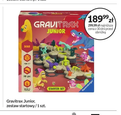 Zabawka edukacyjna Gravitrax Junior zestaw startowy promocja w Empik