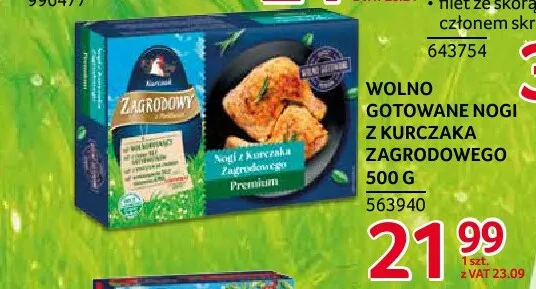 Wolno gotowane nogi z kurczaka promocja w Selgros