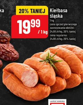Kiełbasa śląska promocja w POLOmarket