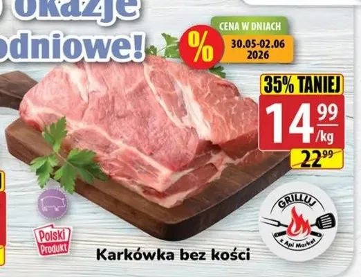 Karkówka bez kości promocja w API Market