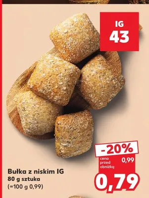 Bułka z niskim IG promocja w Kaufland