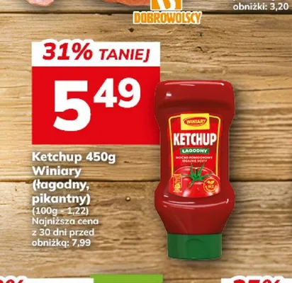 Ketchup pikantny Winiary promocja w Hitpol