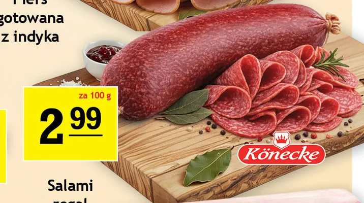 Salami rogal Könecke promocja w Gram Market