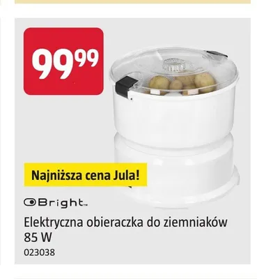 Elektryczna obieraczka do ziemniaków Bright 85W promocja w Jula