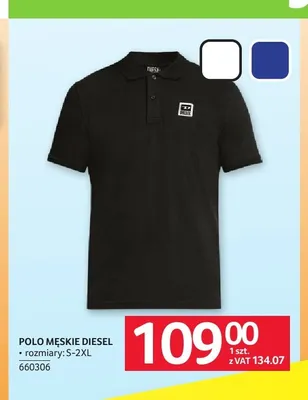 Polo męskie Diesel promocja w Selgros