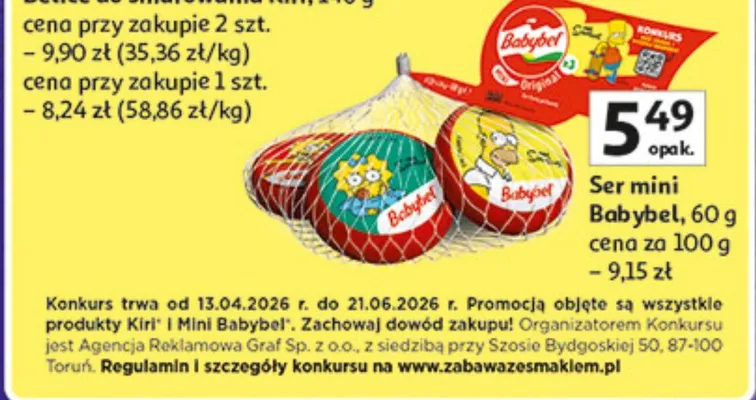 Ser mini promocja w Auchan