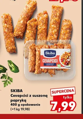 Cevapcici z suszoną papryką Skiba promocja w Kaufland